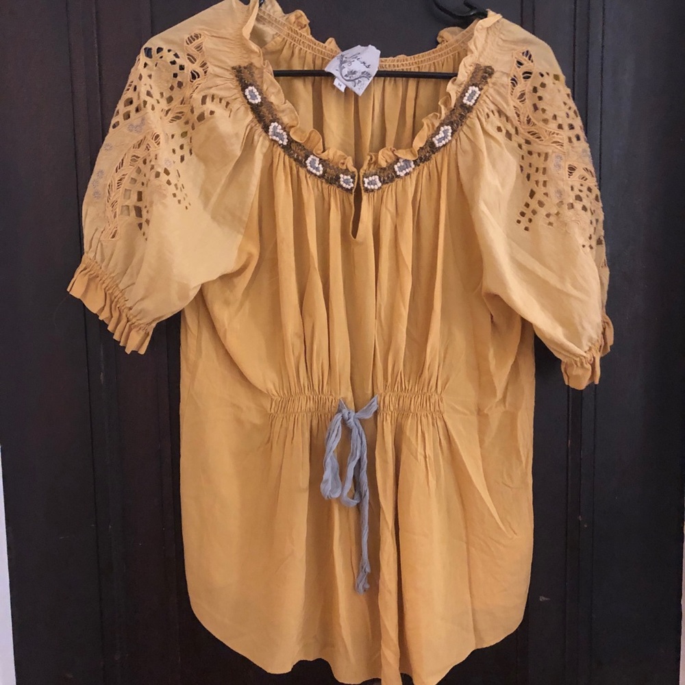 Peasant Blouse with Cute Detailing